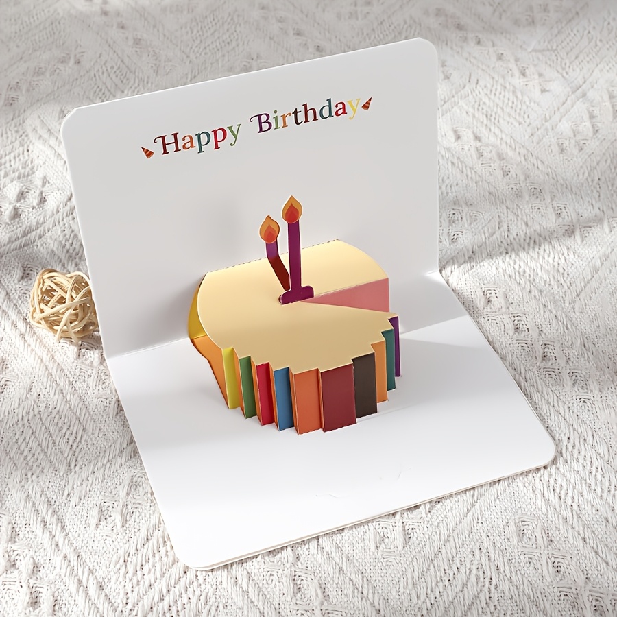 2026 - New 3d Birthday Greeting Card, For