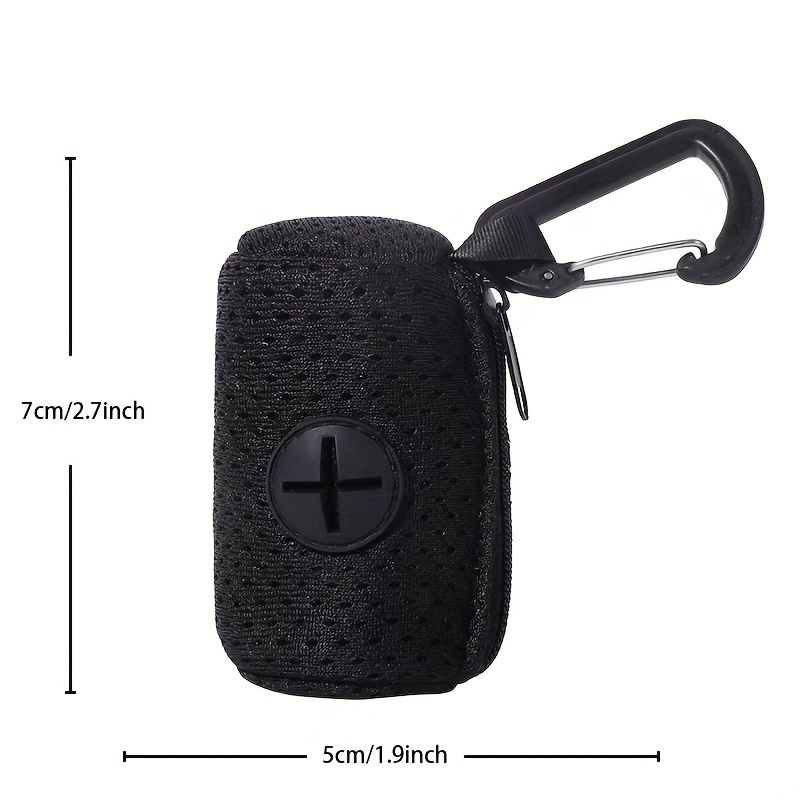 Image of Dog Poop Pickup Bag Dispenser Convenient Pet Waste Bag Dispenser For Dog Pooper Pet Outdoor Walking Poop Bag Holder Pet Waste Bag Holder