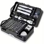 115 in 1 precision screwdriver set magnetic non slip handle tweezers professional repair tool kit with multiple bits for electronics mobile phone watch and automotive maintenanc
