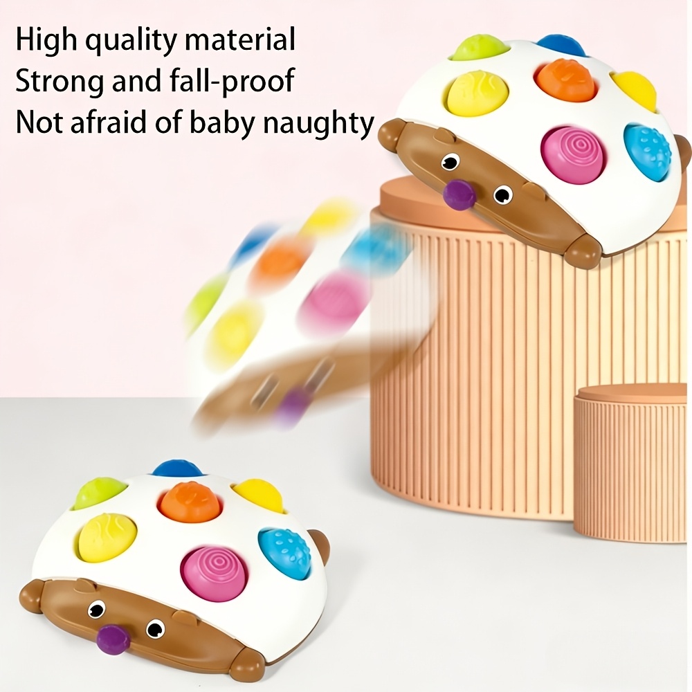 Sensory Baby Toy for Infants with Hedgehog Design