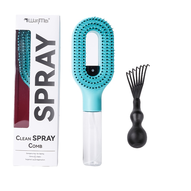 2pcs Spray Hair Brush Set with Hollow Vented Fast Drying Brush