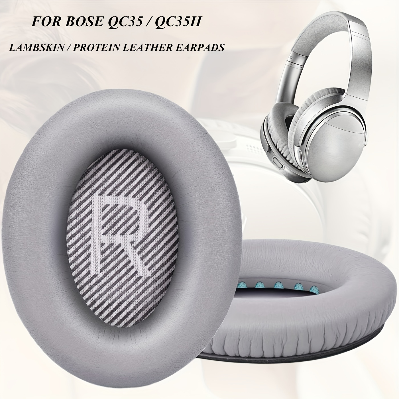 Comprar Almohadillas para los oídos de espuma, auriculares con esponja,  auriculares de repuesto con Bluetooth, almohadillas para los oídos,  cubiertas para auriculares