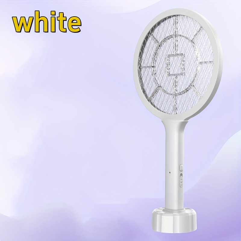 2-in-1 High- Killing Lamp, Handheld Powerful Insect Killer, With Base, Led Light To Lure Mosquitoes, Usb Charging, Suitable For Home And Office Use