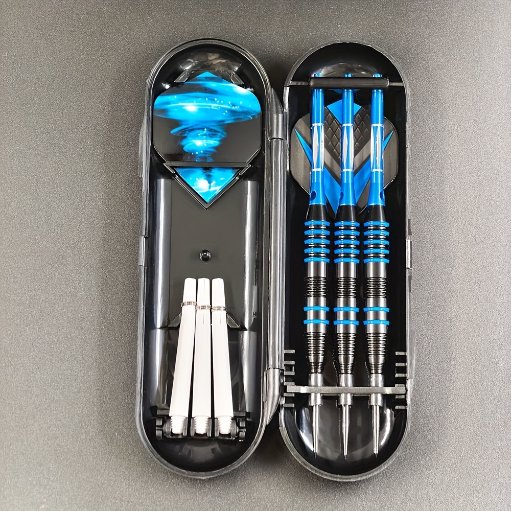 3pcs Professional Metal-Tip Dart Set with Carrying Case