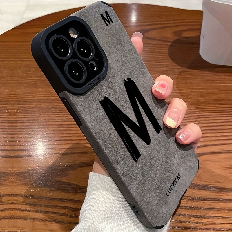 TEMU Premium Mobile Phone Case With Letter Iphone15/15plus/15pro/15promax, Iphone 14/14plus/14pro/14promax, Iphone 13/13pro/13promax, Iphone