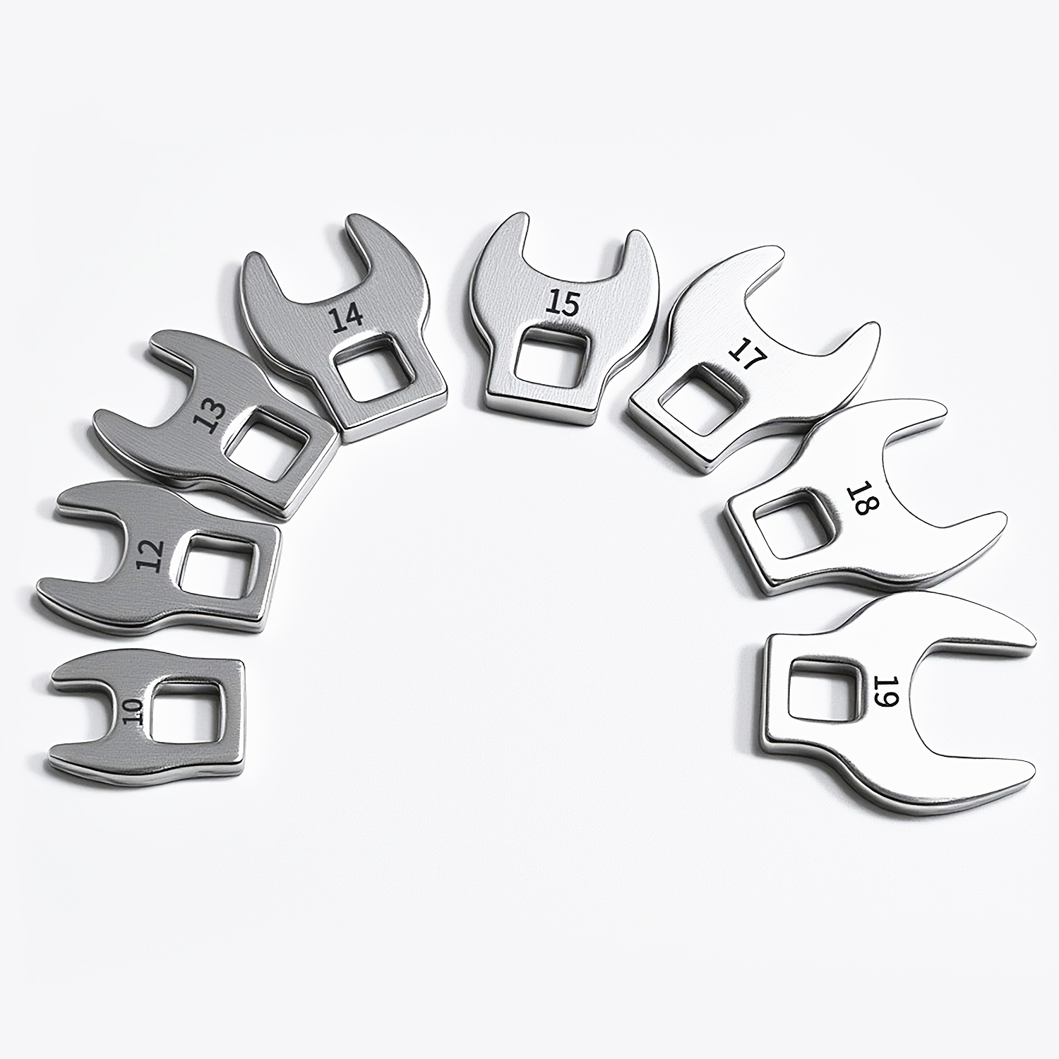 TEMU 8pcs Replaceable Open-end Wrench Set, 3/8" Dual-use Wrench , Interchangeable Open-end Wrench, Angle Wrench, Adjustable Wrench Set With