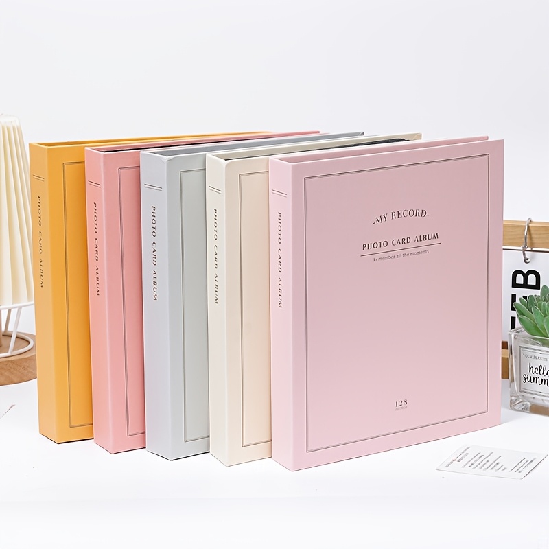 1pc vintage style 3 inch   photo album paper rectangle mini photo book with   grid memory storage for film tickets and   0