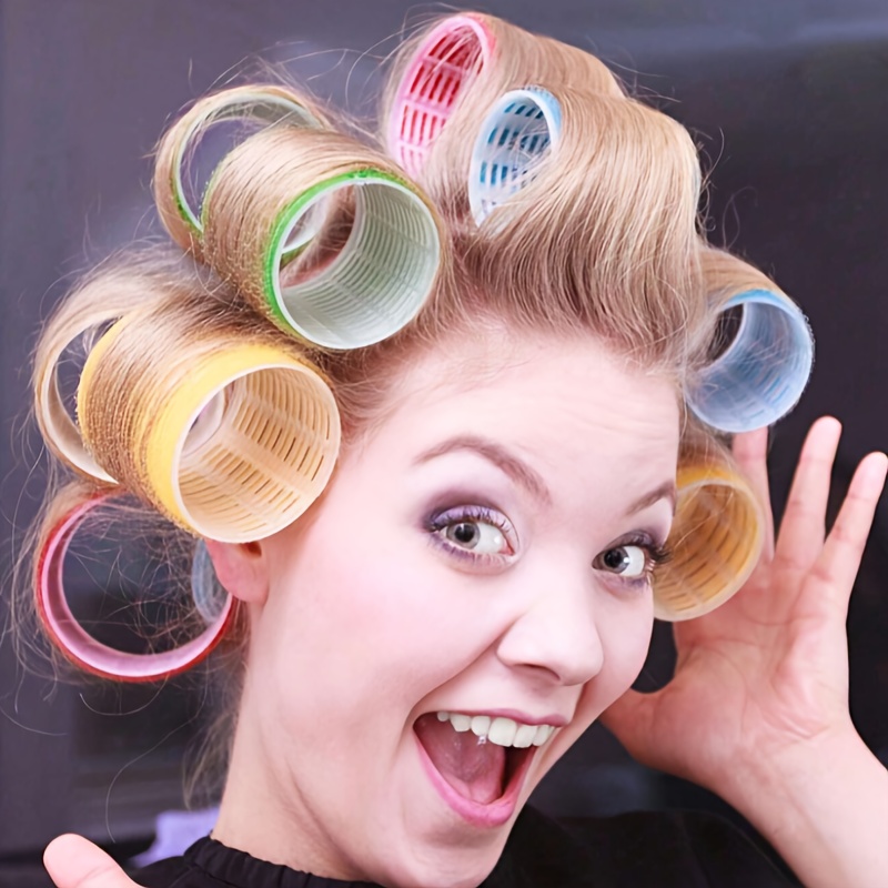 

18pcs Set Lengths, No Curlers , Diy , Damage-free Curling For , Unisex Adult - Friday