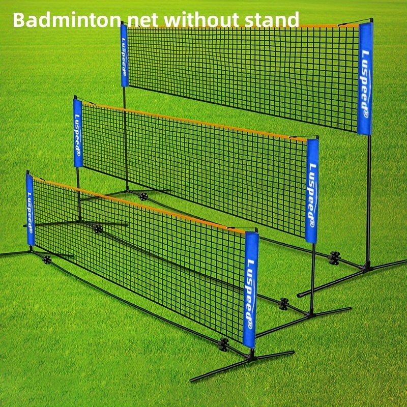 

Versatile Portable Badminton & Tennis Training Net - Durable Eva Material, Ideal For Indoor & Outdoor Use (stand Not Included) Badminton Accessories Badminton Net With Stand Set