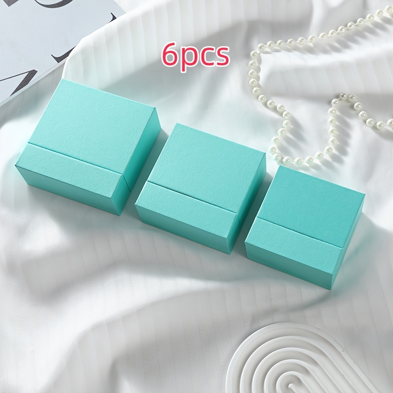 6pcs Custom Jewelry Storage Box with Your Brand Logo