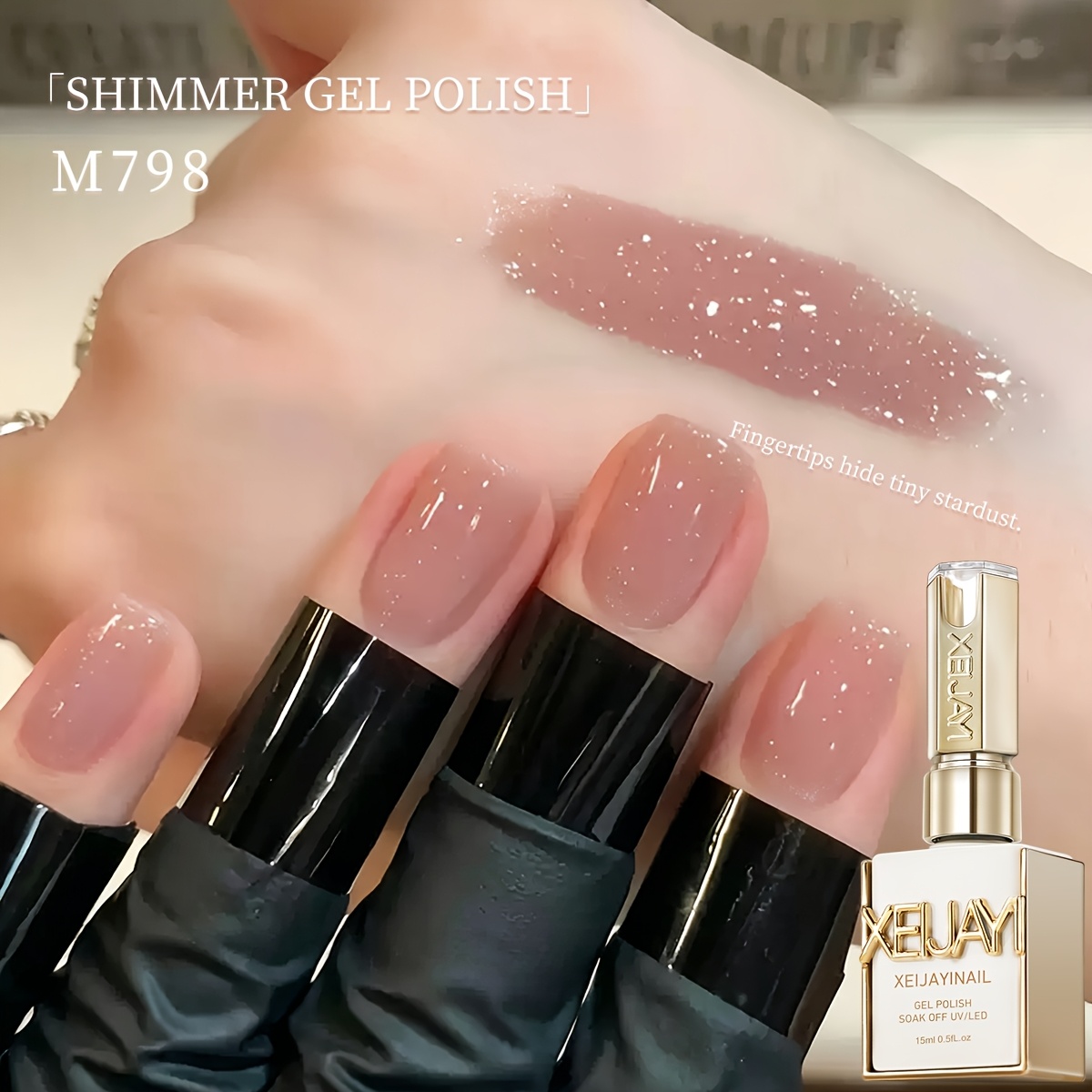 Image of Xeijayi 15ml Gel Nail Polish Soaking Led Nail Gel Women's Nail Art Tools For Nail Art For Fashion