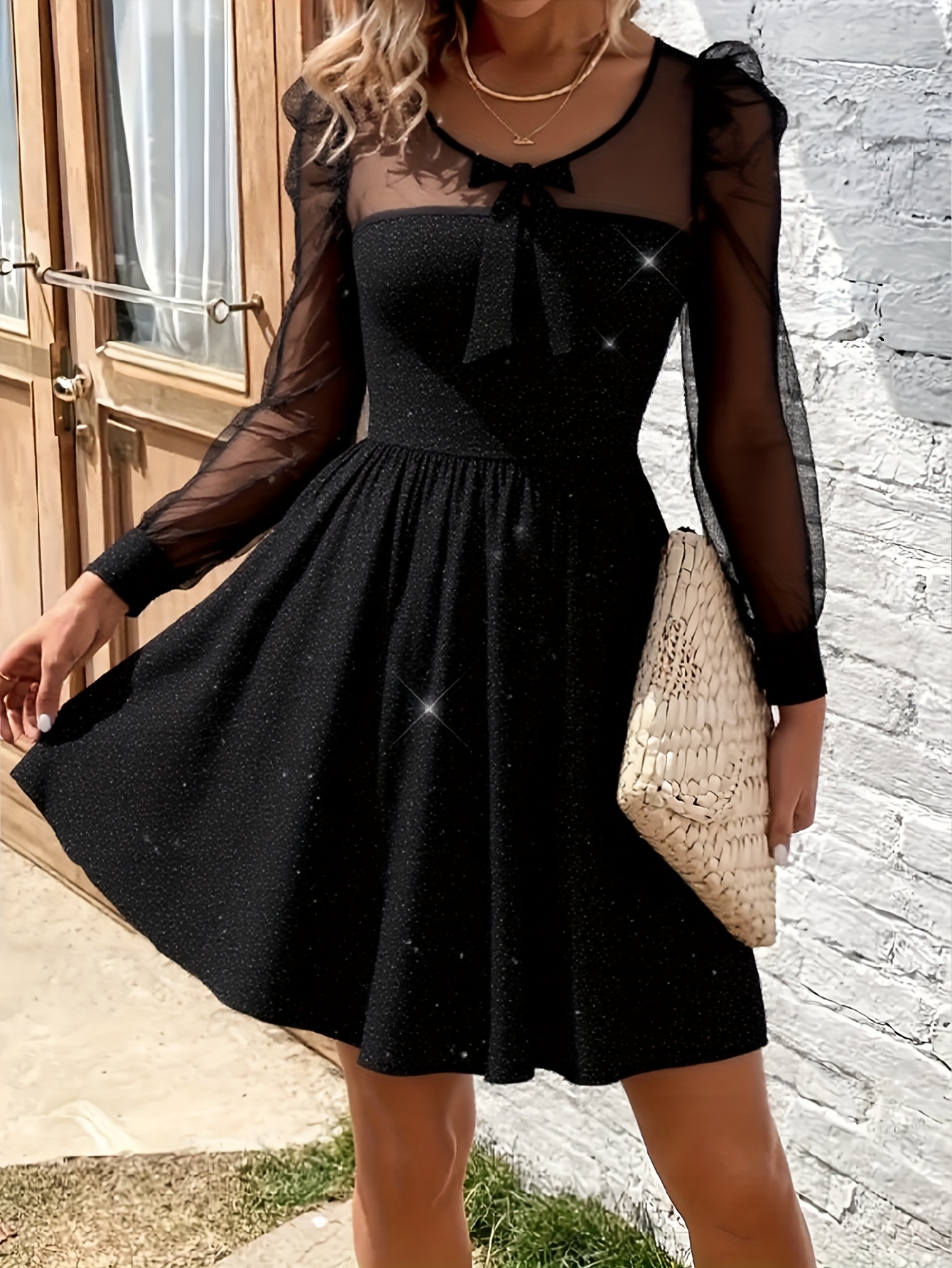 womens short dress spring summer new party dress - Temu Pakistan