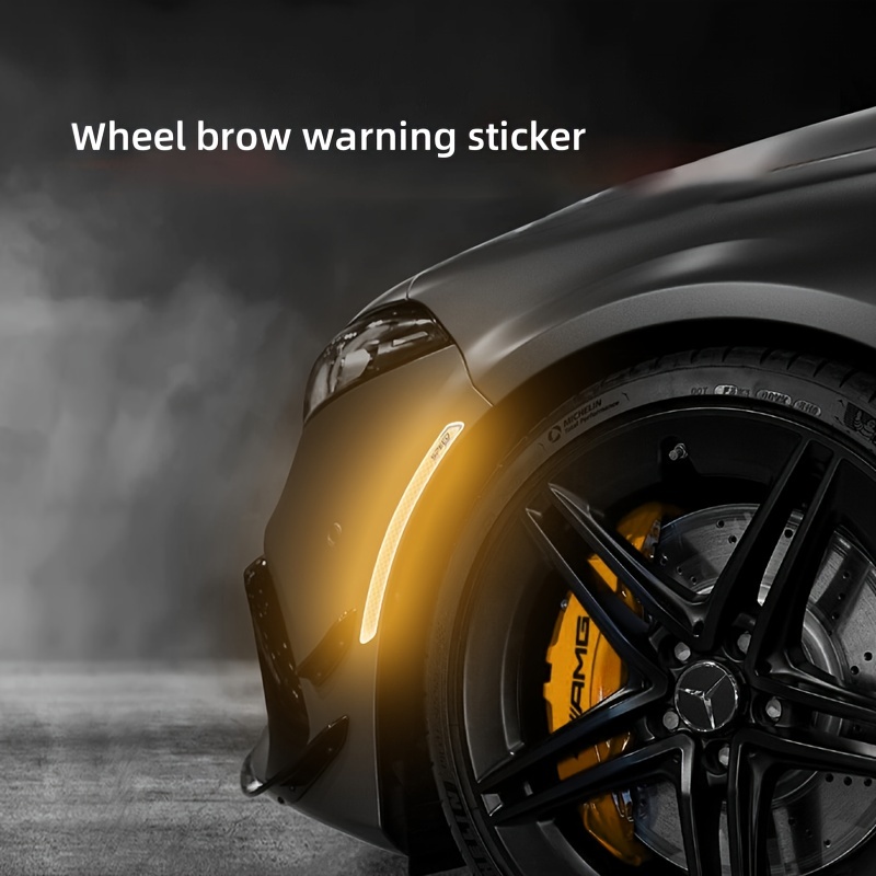 

- Reflective Car Eyebrow - Decals For & Rear , -up, Vehicles