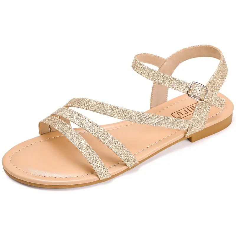 strappy sandals women dressy summer flat sandals back strap - Temu strappy sandals women dressy summer flat sandals back strap - Temu