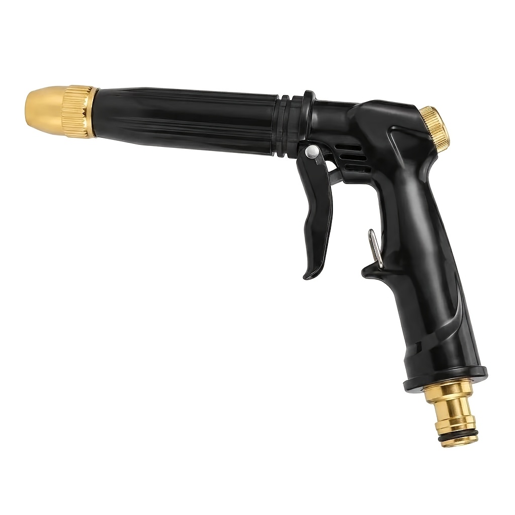 TEMU [5x Strong High-pressure Water Gun] Portable 1pc High-pressure Cleaner | Flexible And , Non-slip Handle, Suitable For Car Washing And Watering