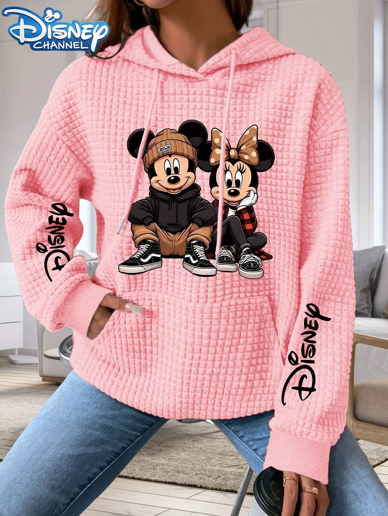 Dames Mickey & Minnie Mouse Officieel Gelicentieerde Hoodie