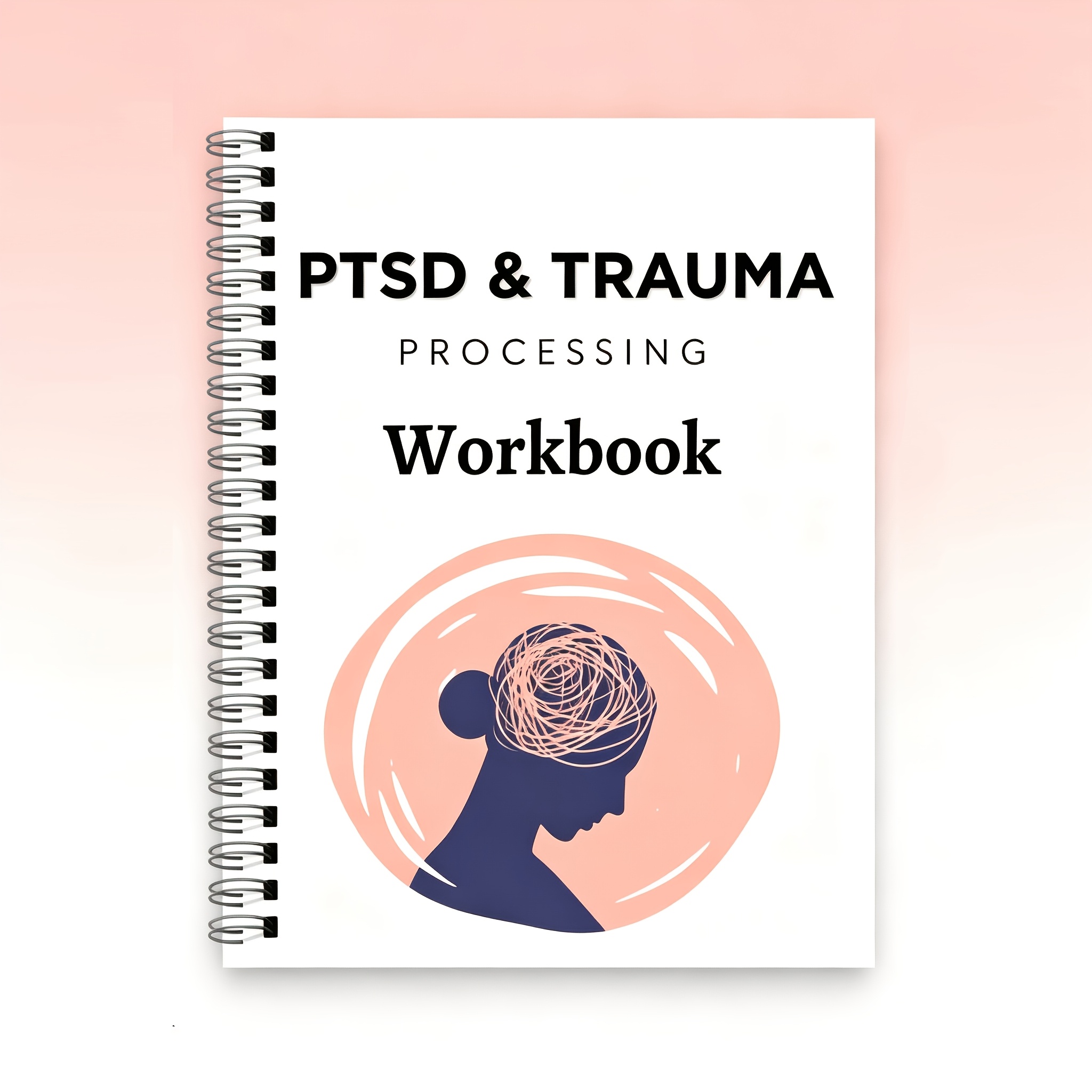 TEMU Cahier d'exercices et Carnet de pratique sur le traumatisme | Organisateur de relaxation | Guide du plan de sécurité | Manuel sur le traumatisme