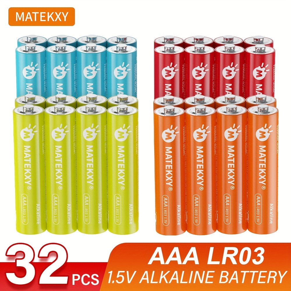32Pcs 1.5V AA AAA Rechargeable Batteries Alkaline Battery 3000mAh Power  Charger