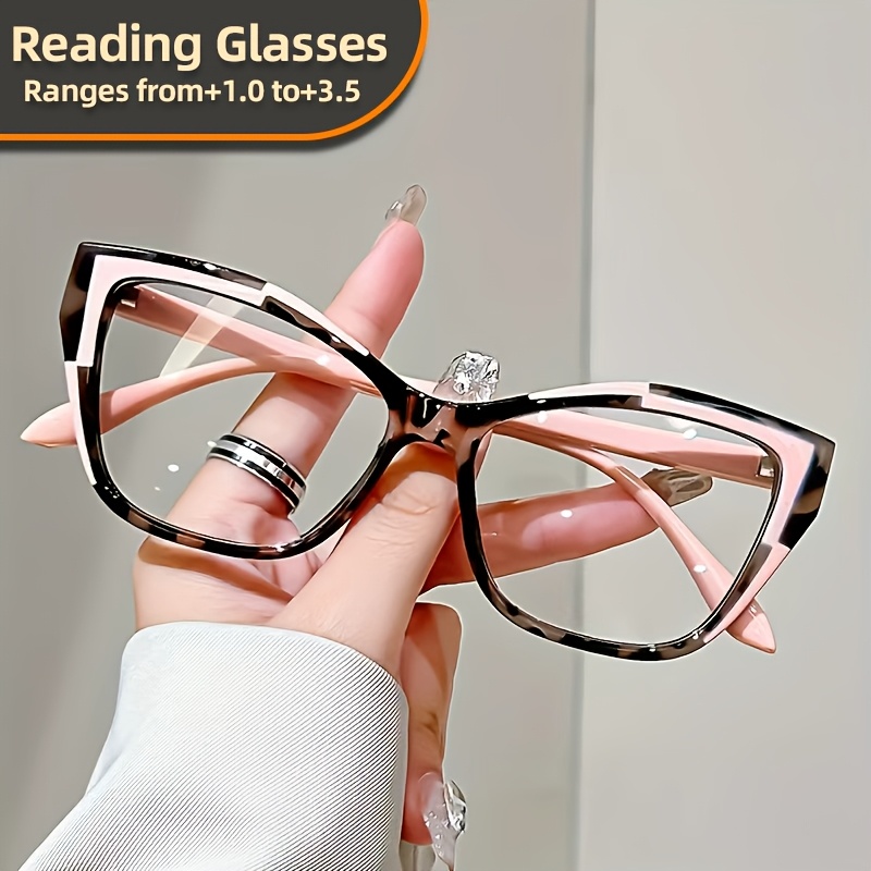     glasses elegant color frame ladies reading glasses for the elderly to   0 to 3 5