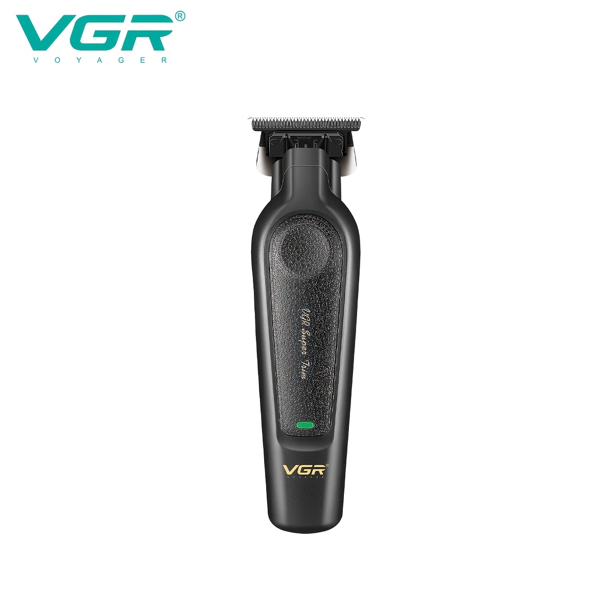 TEMU 1pc Men's Hair Clipper, Beard Trimmer & Trimmer Set With Usb- Operation, T-shaped Blade & 8 Length Combs (low/high) - Abs Body, Usb Rechargeable