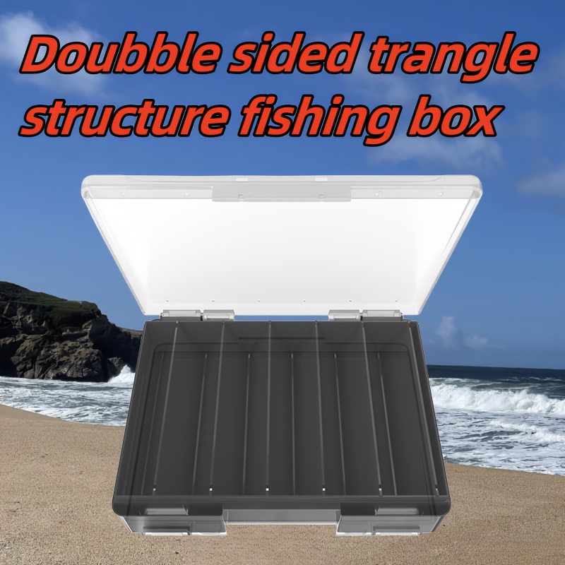 1pc Multi-compartment Storage Box, Fishing Tackle Box - Portable Fishing  Accessory Organizer