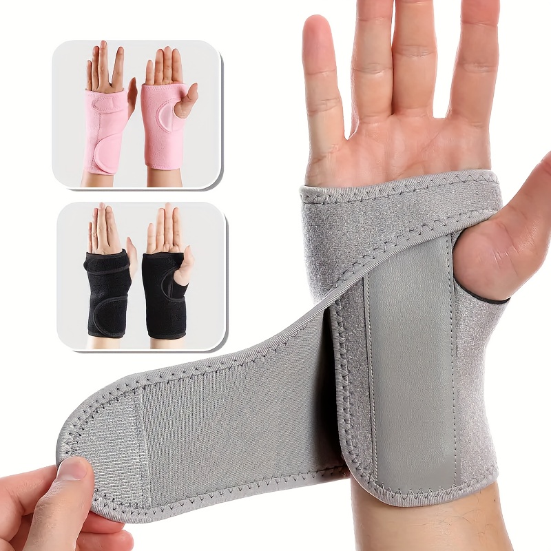 

2-pack Adjustable Wrist Support Braces With Splint, 11.8 Inch Breathable Carpal Tunnel Wrist Stabilizer