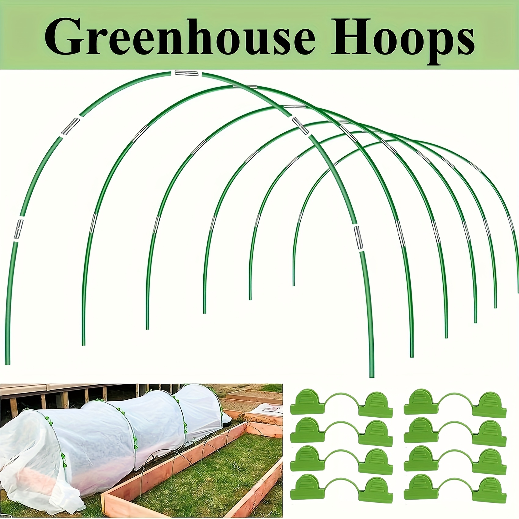 garden hoops fiberglass support hoop f me for netting greenhouse kit plant shade cloth plant row covers   fiberglass greenhouse f me for  ised bed row cover garden hoop house greenhouse gardening supplies