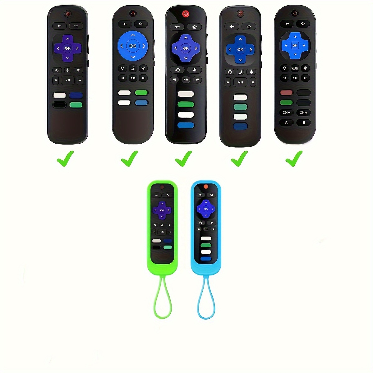 TCL Hisense TV Controller Case with Lanyard