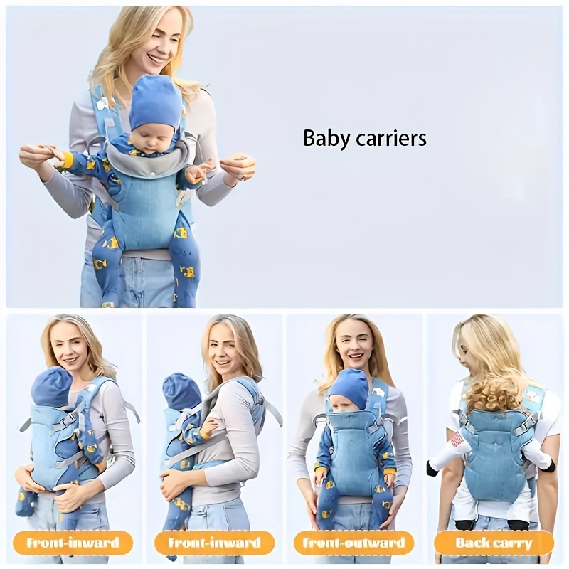 ergonomic baby carrier multifunctional front back baby carrier christmas halloween thanksgiving day easter new years gift details 5