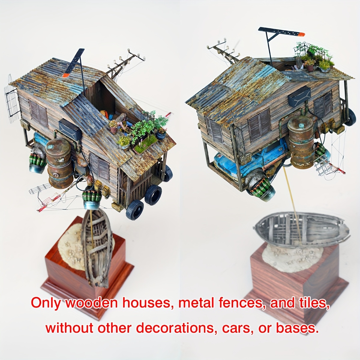 Assembly Architectural Model Sand Table Motor Home Building Components