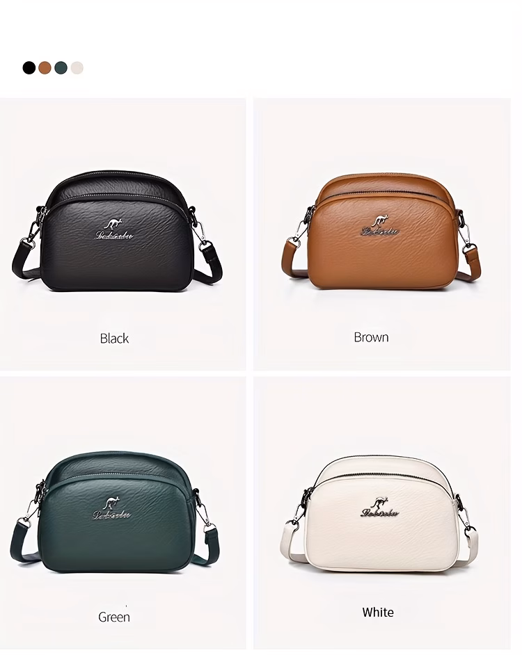 womens new large capacity multi pocket phone bag shoulder bag womens fashion versatile travel lightweight small backpack commuting casual womens bag shoulder bag women adjustable shoulder strap versatile fashion body ba Product details 5