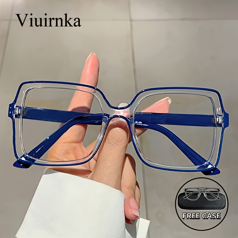 blue light blocking eyeglasses sold on Temu United States display picture 3