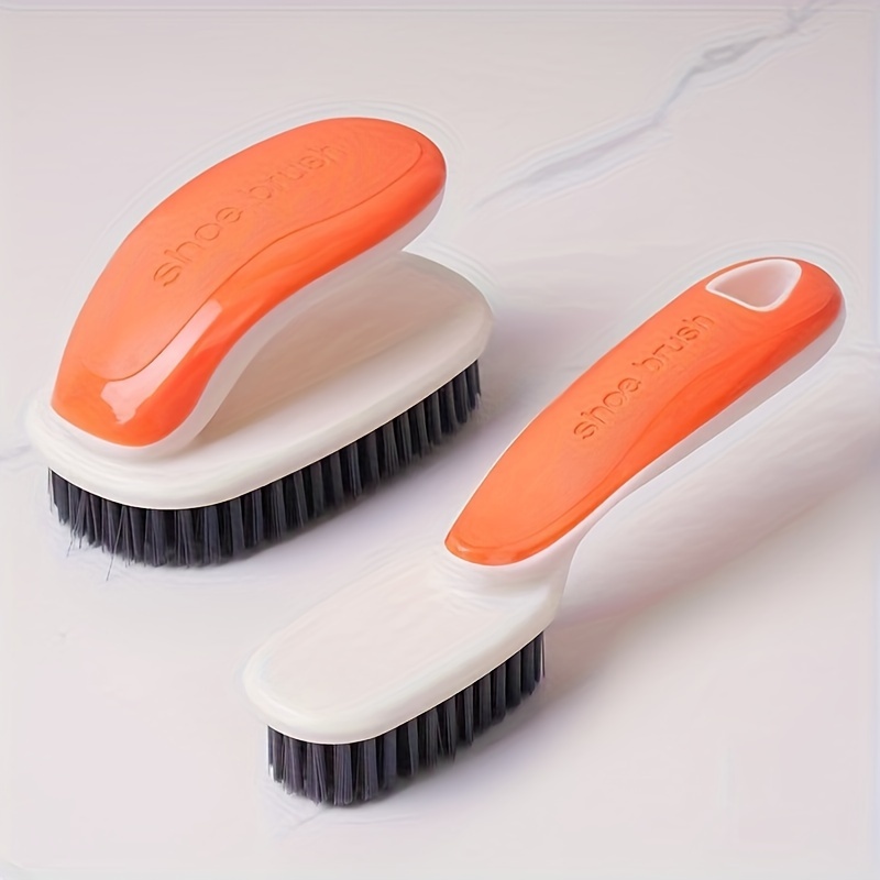 

2- Plastic And Cleaning Brushes - Multifunctional Non-electric Scrubbing Set For Clothes And Footwear