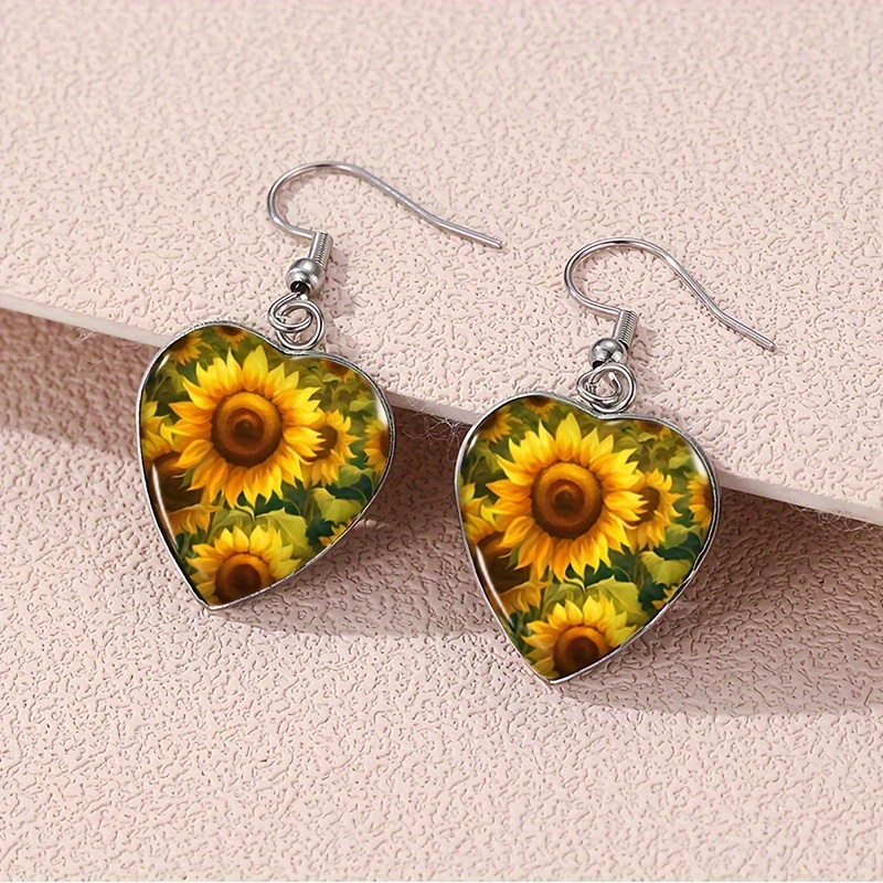 TEMU 1 Par de Pendientes Colgantes de de , Aretes de