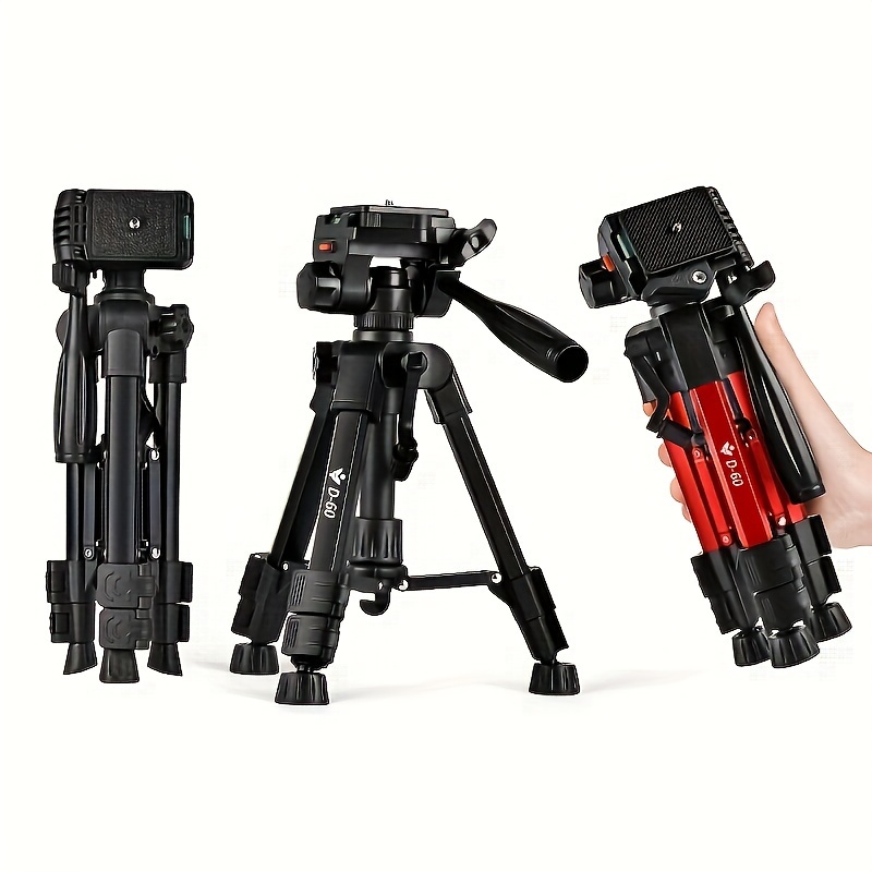 360° rotating aluminum alloy plastic camera stand phone clip