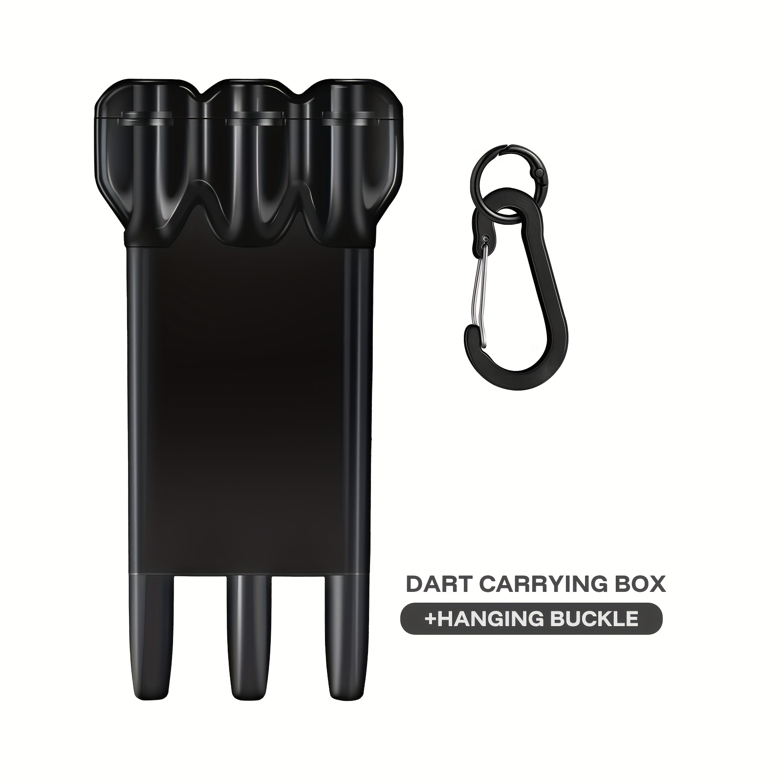 Image of Portable 3-dart Case Compatible For Darts - Compact Holder Box With 9 Color Options (,,) | Durable Dart Accessory For Travel, Tournaments & Practice | Organize Darts & Easily