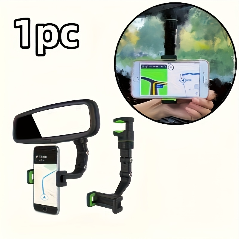 TEMU . Verstellbarer 360° Drehbarer Handyhalter, Auto-Navigation Handyhalter, Geeignet für GPS-Navigation, Gitarren- und Autogebrauch - Langlebiges