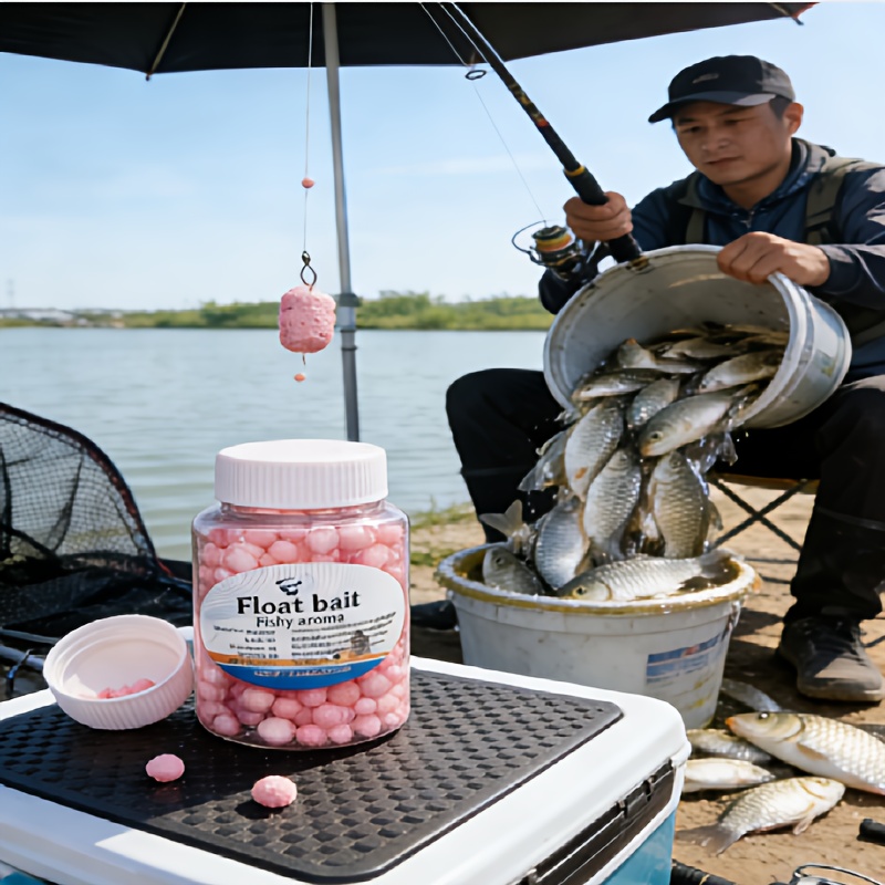 Image of Winter Gel Bait - , Suitable For Largemouth , Carp, Trout, Universal Expanding Fishing Bait, Artificial Lure For Fish, Ideal For Ice Fishing In Winter, Bait