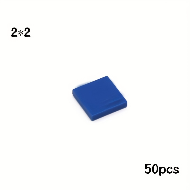 200pcs DIY Building Blocks Ceramic Tile 2x2 Educational Creative Toys