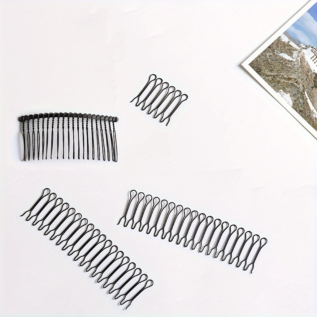 TEMU 4pcs Unisex Spring Hairbands – Elastic Non-slip Sports Headbands For , Perfect For Flyaways And Securing Hairstyles, Hair Accessories