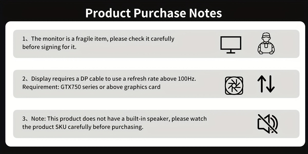 Gawfolk Curved Gaming Monitor 34 Zoll UWQHD 3440x1440P, 1500R Ultra-Wide PC-Bildschirm 165Hz, Gebogener Computermonitor, VA-Panel, DisplayPort+HDTV, VESA 75 * 75mm