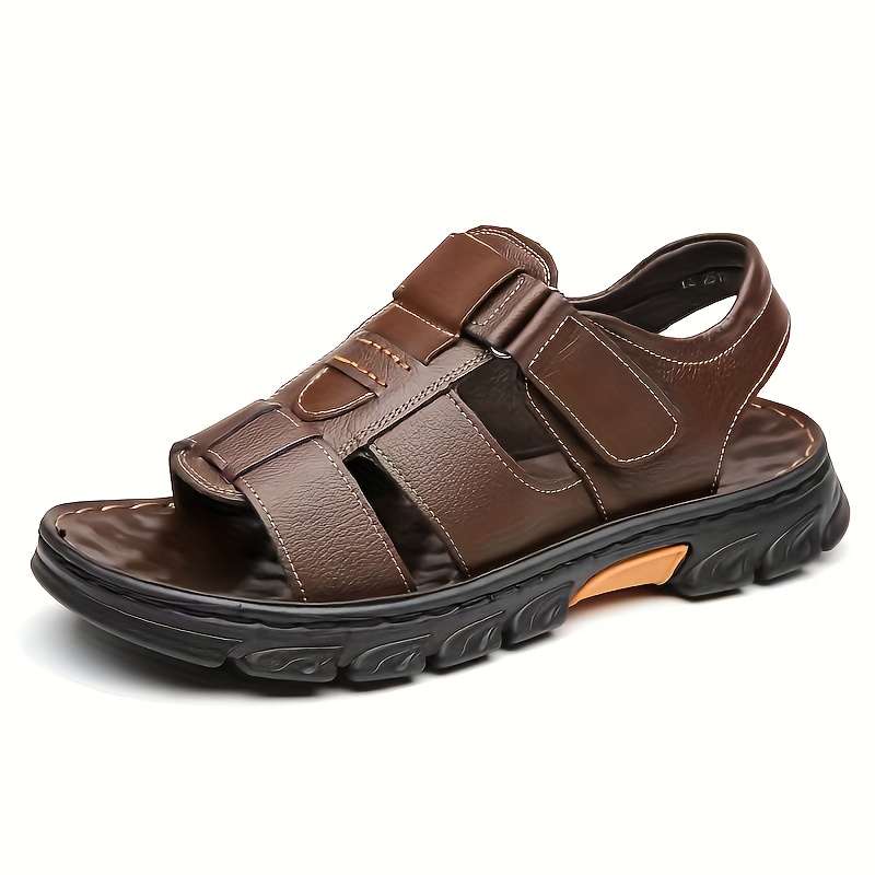 

Men's New Casual Sandals Men's Driving Breathable With Thick Soles Non-slip