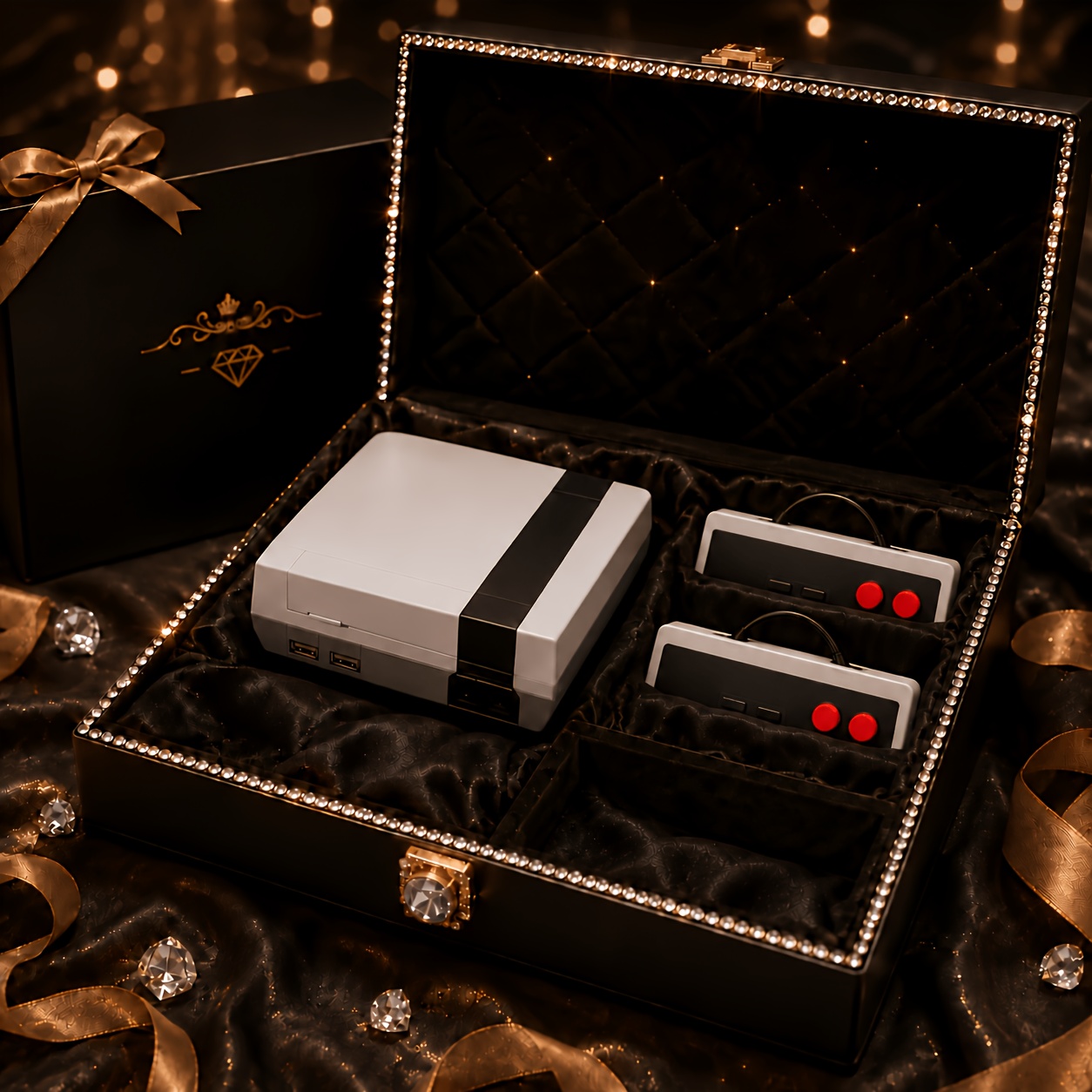 TEMU With 2 Controllers, Two-player Support, Easy Setup And , Complete Set With Manual For Birthdays, Parties And Holidays