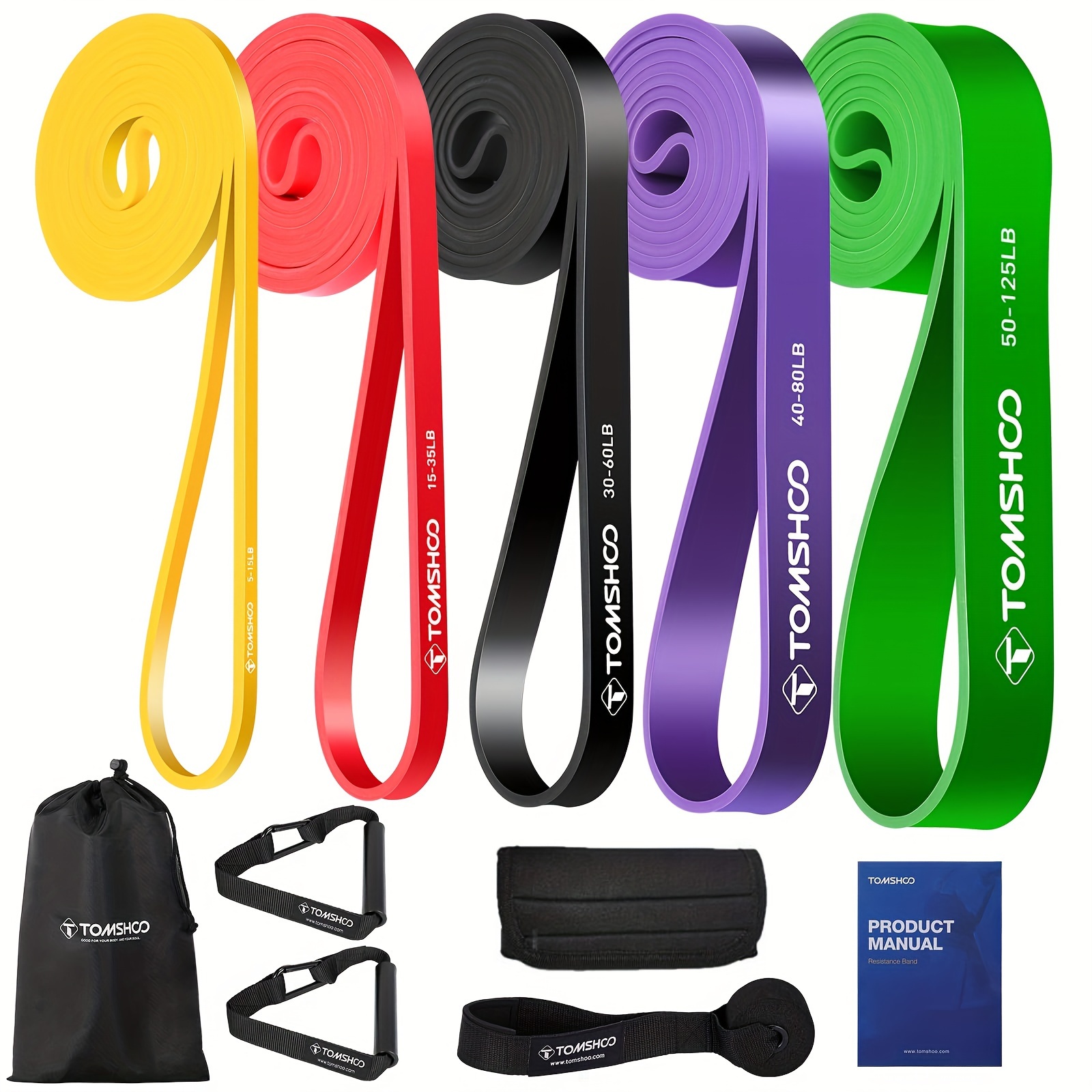 

Tomshoo Resistance Bands, Bands Set In , Resistance And