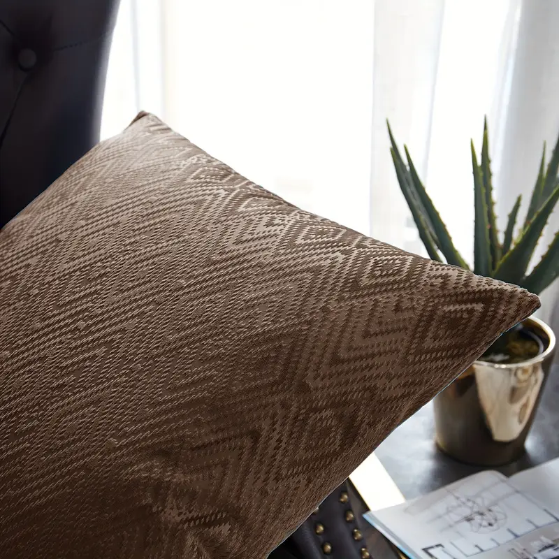 2pcs ikat decorative throw pillow covers set with double sided no insert stylish cushion cover for sofa couch chair living room bedroom decor Product details 4