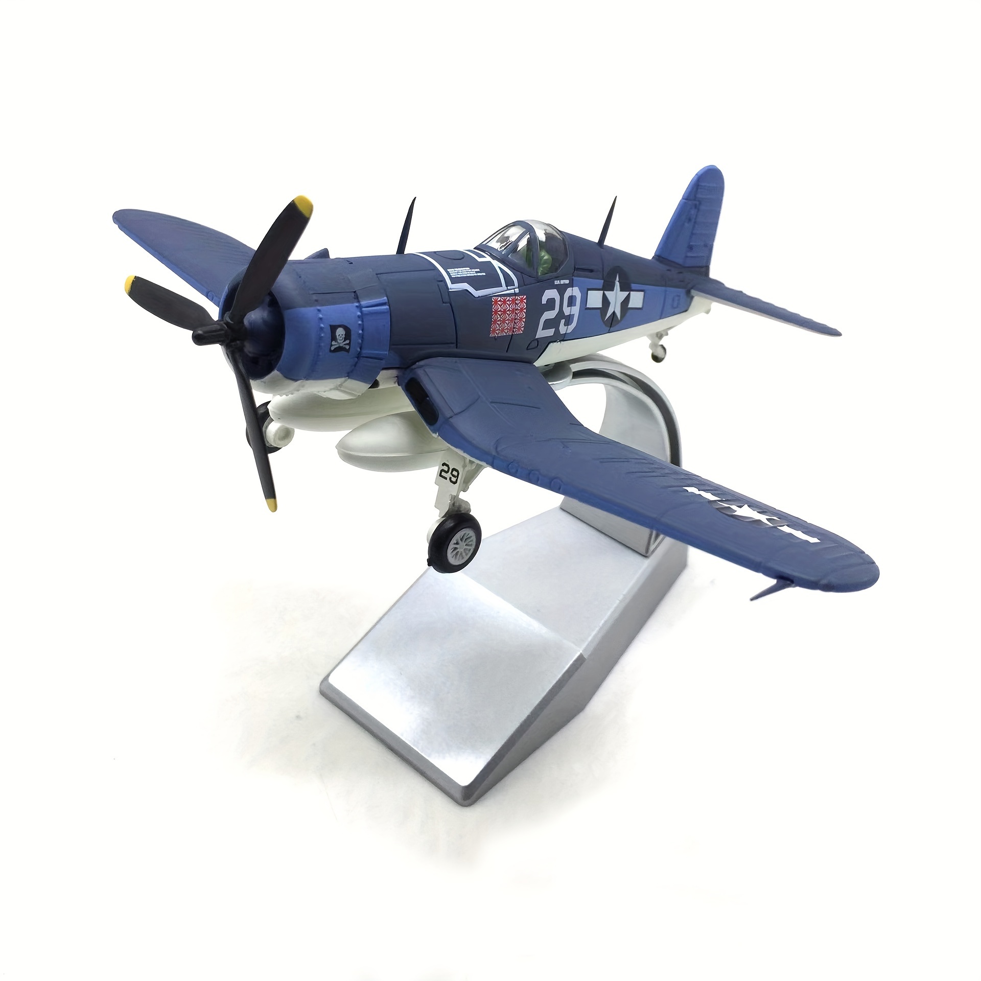 

1/72 Scale Diecast Metal Model - Carrier & Land-based Fighter Aircraft Display, Collectible Gift For Ages 14+