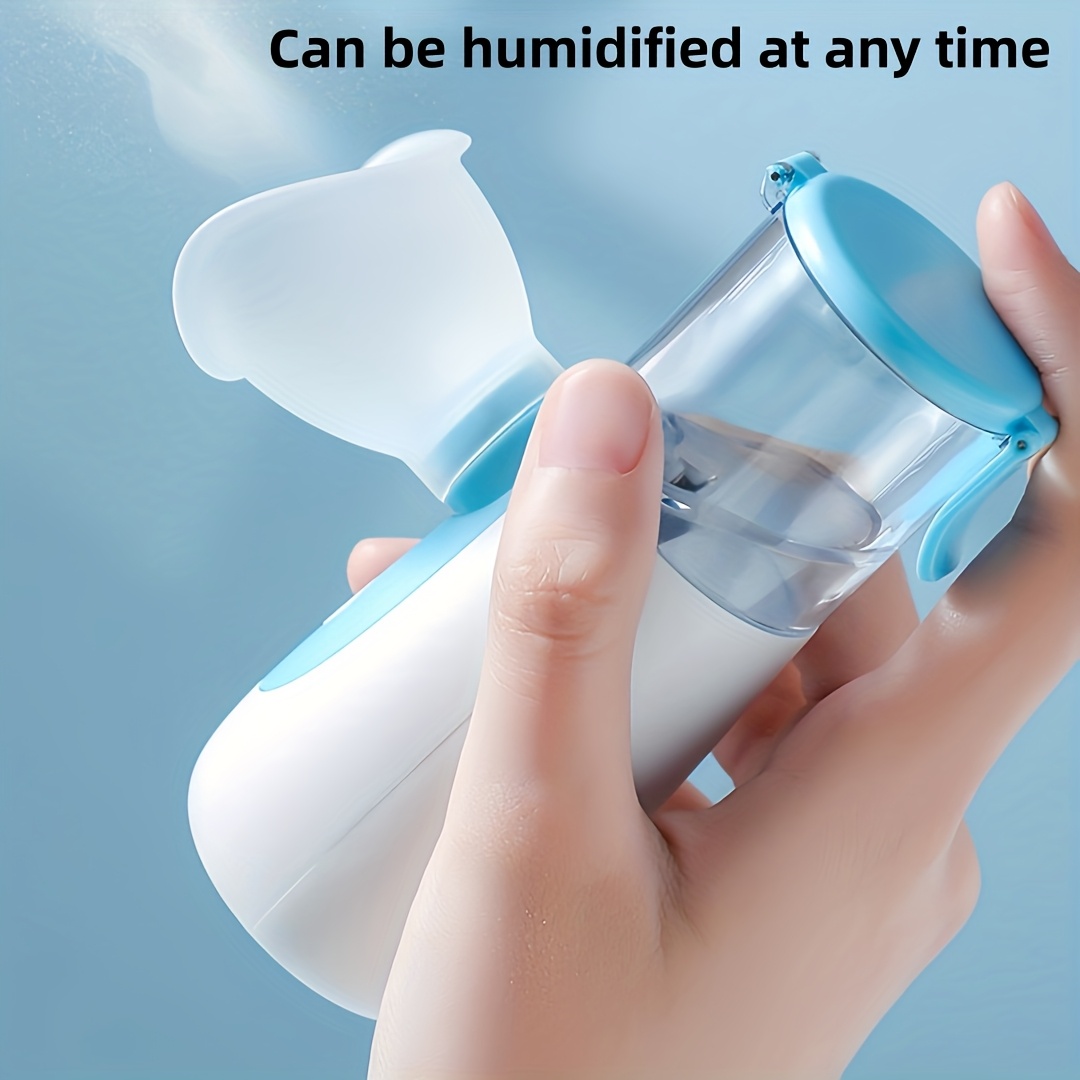 1pc portable mini humidifier aromatherapy diffuser with   water tank rechargeable     design for   bedside compact humidifier for s room gift low voltage Product details 0