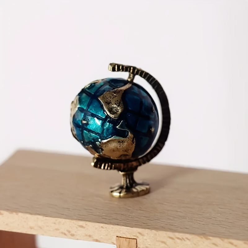 Dollhouse Miniature Earth Ornament - 1/12 Scale Diy Micro Living Room Decor, Perfect Gift