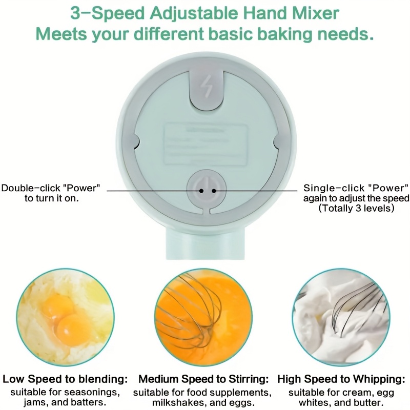electric garlic masher egg beater multi functional 2 in 1 set usb charging home blender small meat grinder handheld automatic whipper cake and cream baking tool Product details 2