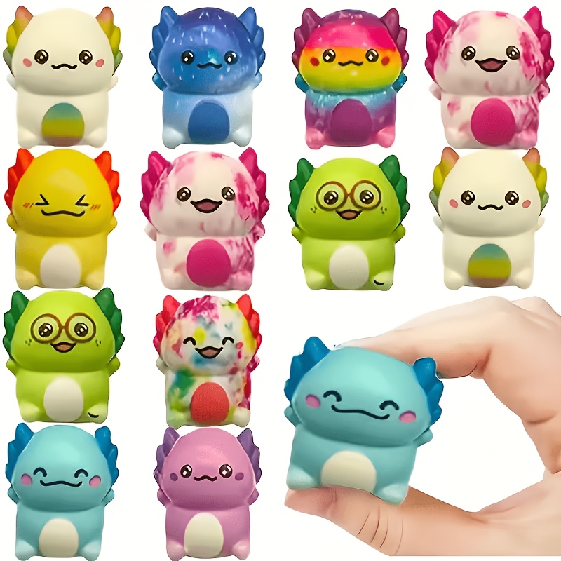 6/12/24pcs Random Color Squishy Toy Set for Kids